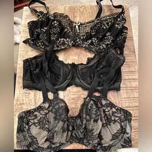 Bundle of 3 Fantasie Bras US 34DDD/UK 34E